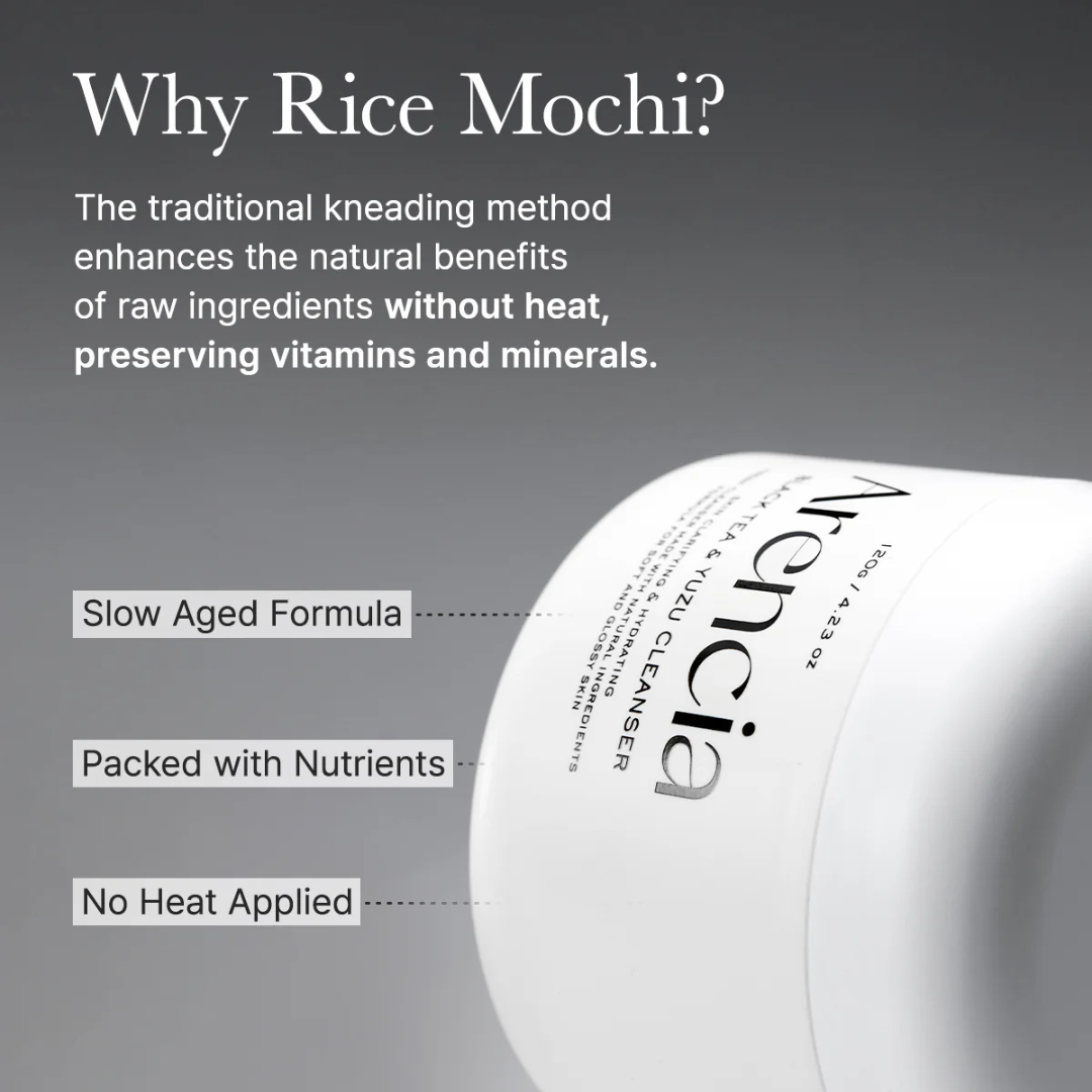 Arencia Black Tea & Yuzu Rice Mochi Cleanser