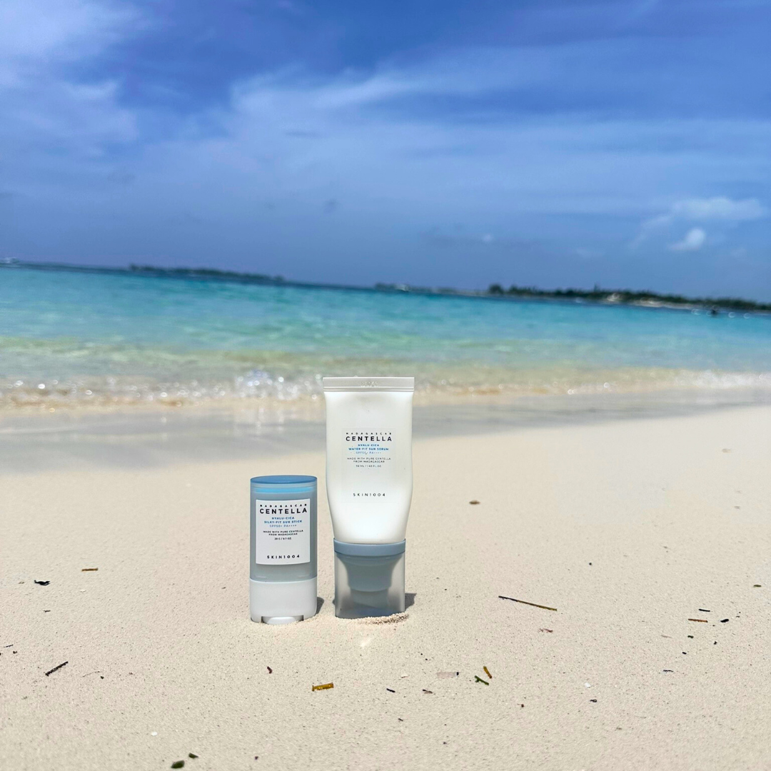 Skincare and a Suitcase