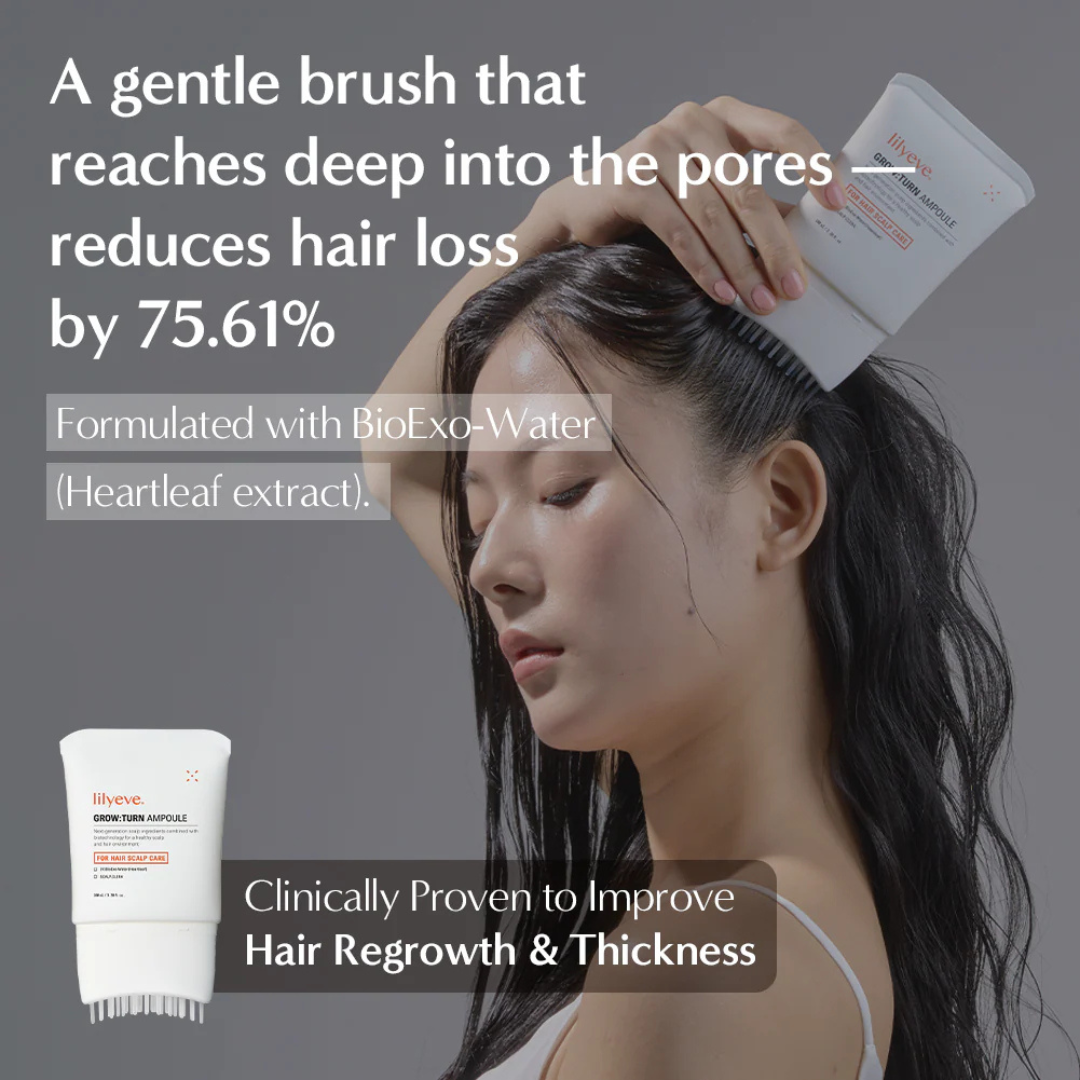 Growturn Hair Growth Serum with Built-in Brush