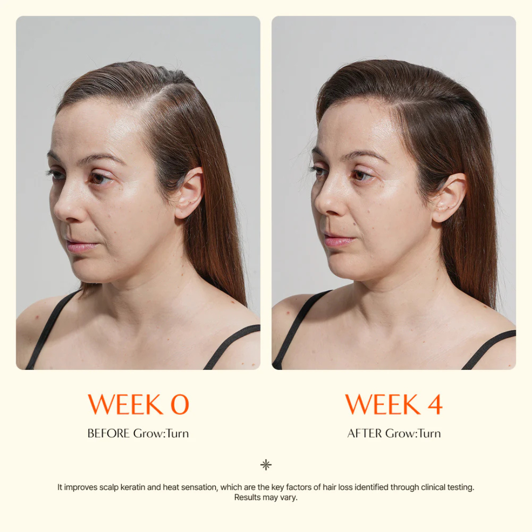 Growturn Hair Growth Serum with Built-in Brush