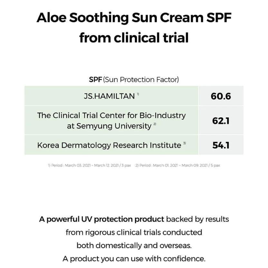 Aloe Soothing Sun Cream SPF50+ PA+++