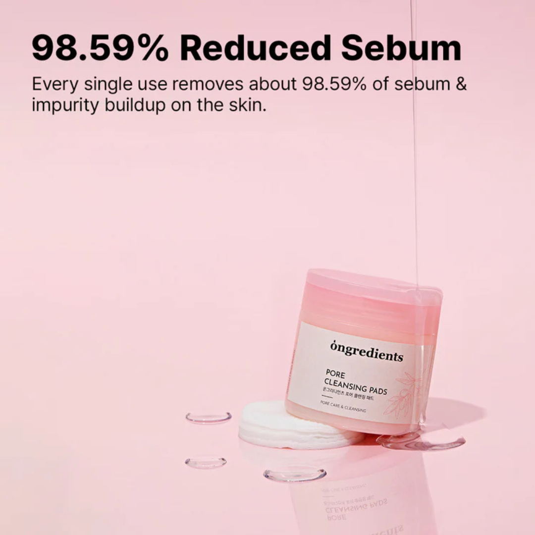 Pore Cleansing Pads Exfoliating Face Wipes