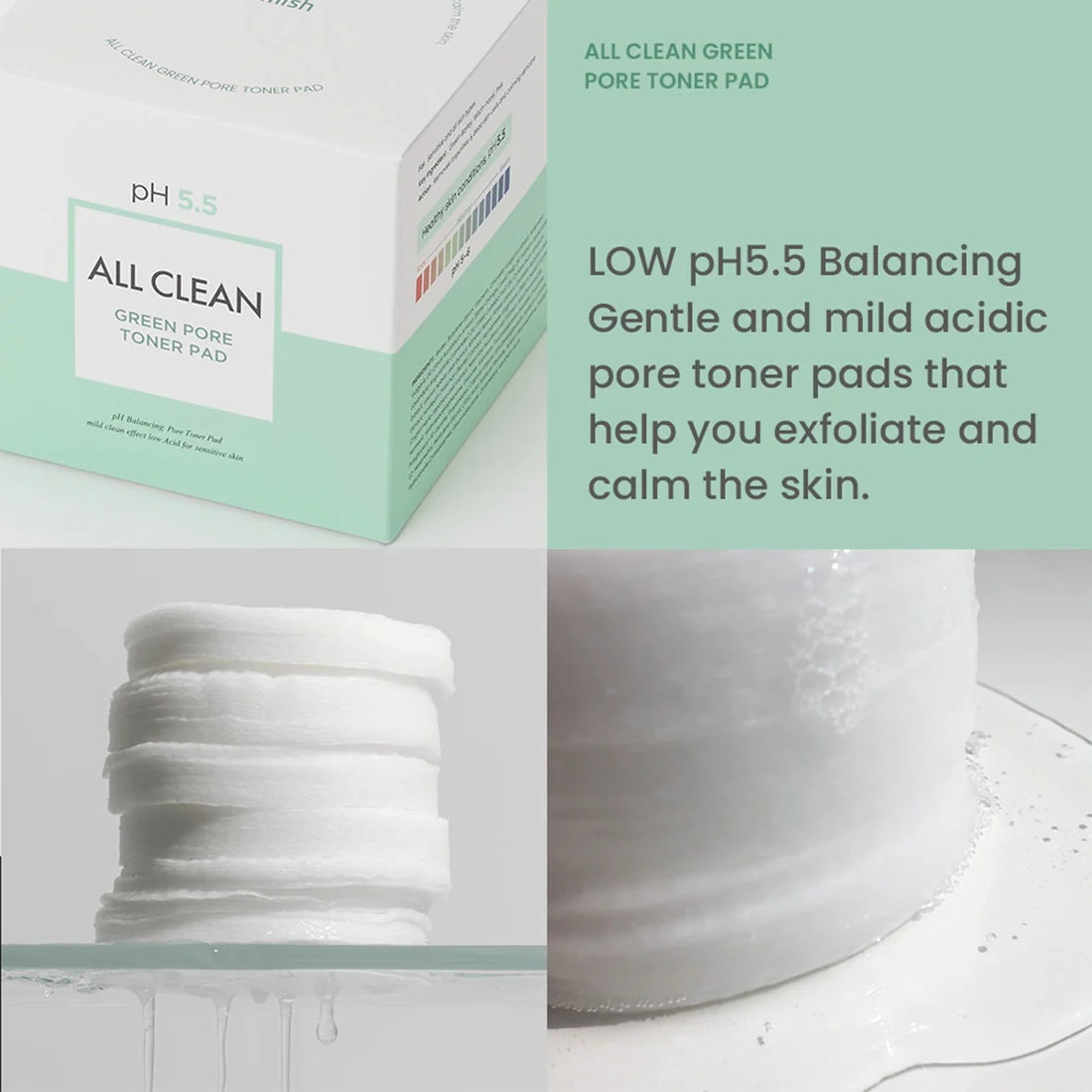 All Clean Green Pore Toner Pad