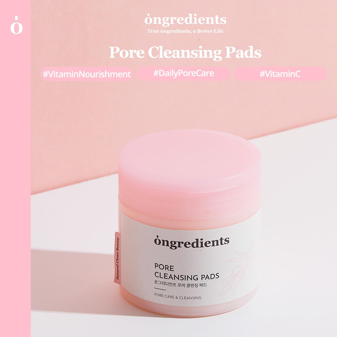 Pore Cleansing Pads Exfoliating Face Wipes
