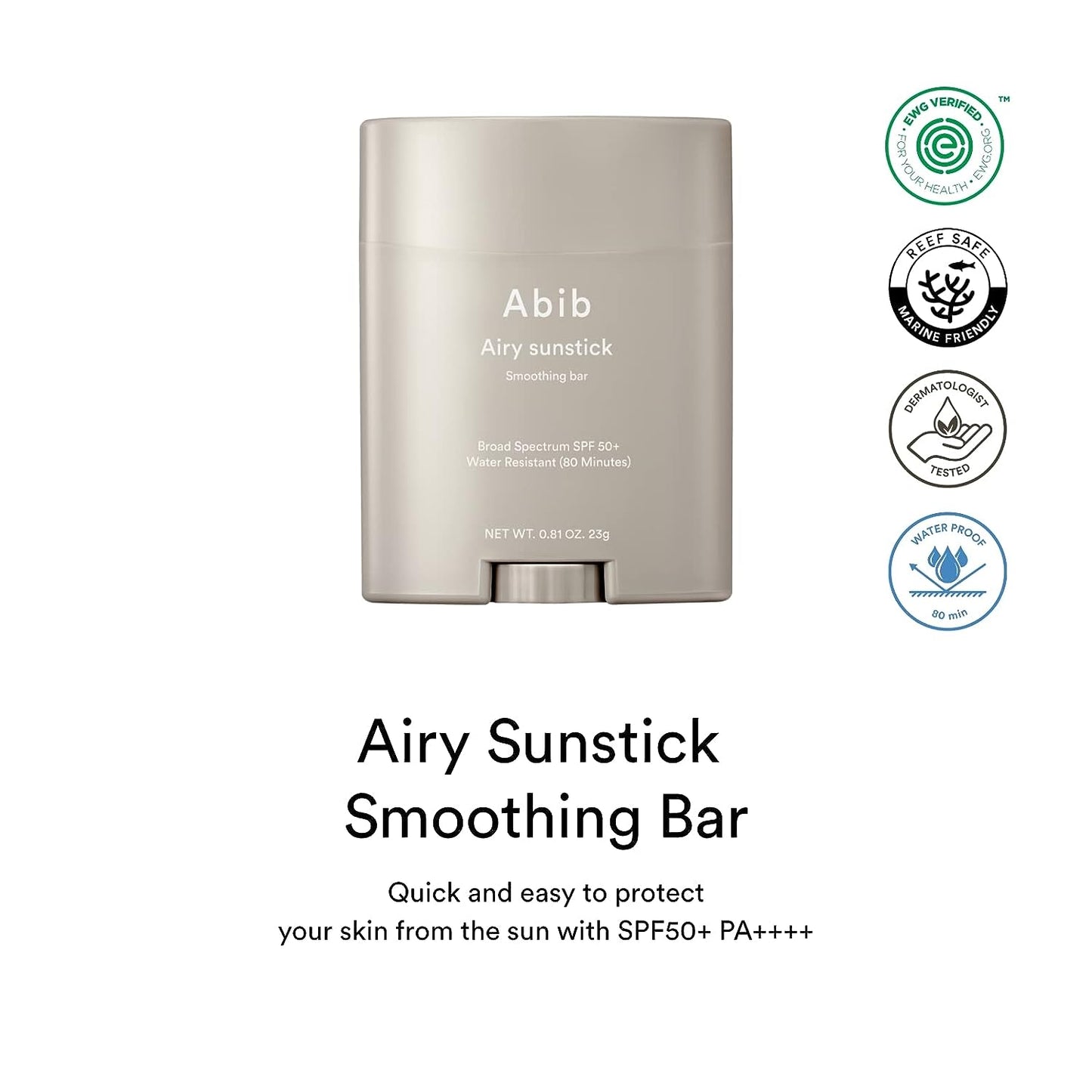 Airy Sunstick Smoothing Bar