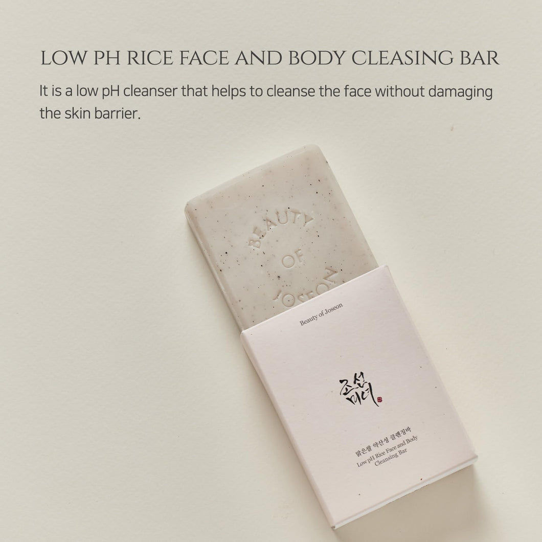 Low pH Rice Face and Body Cleansing Bar