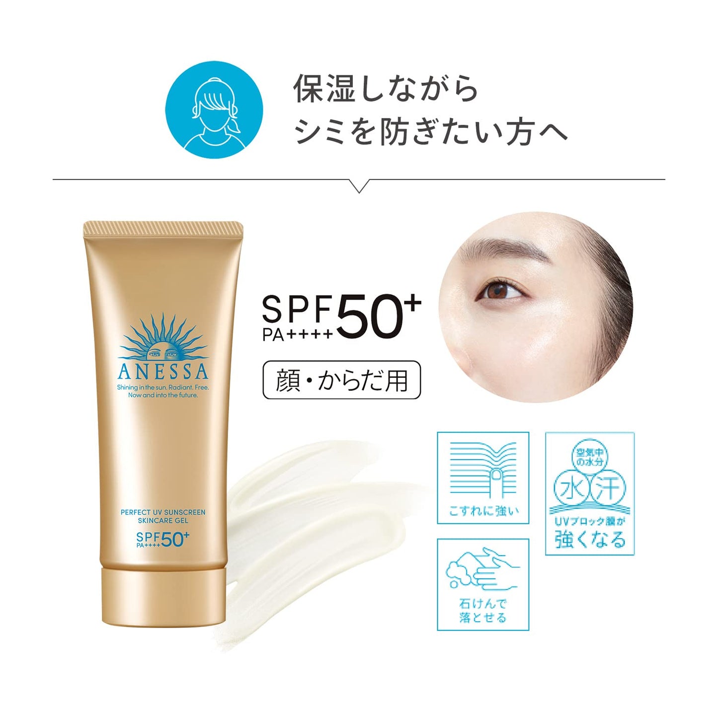 Perfect UV Sunscreen Skincare Gel 50+ PA++++