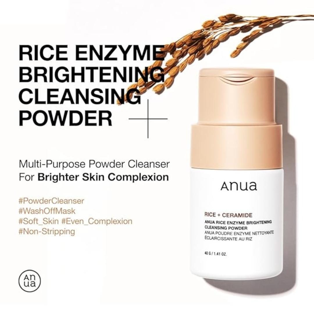 Rice Enzyme Brightening Cleansing Powder