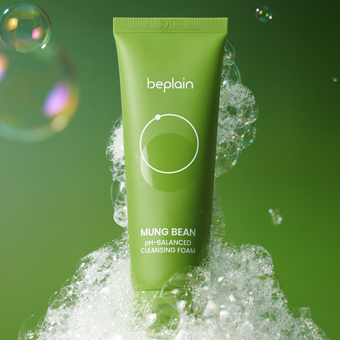 beplain Mung Bean pH-Balanced Cleansing Foam