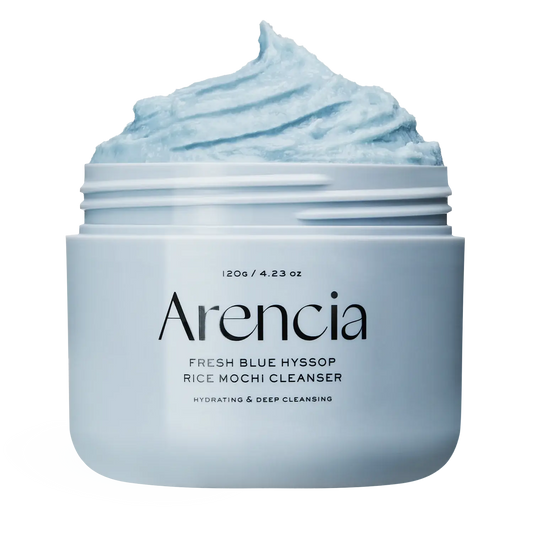 Arencia Fresh Blue Hyssop Rice Mochi Cleanser