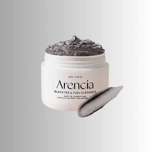 Arencia Black Tea & Yuzu Rice Mochi Cleanser
