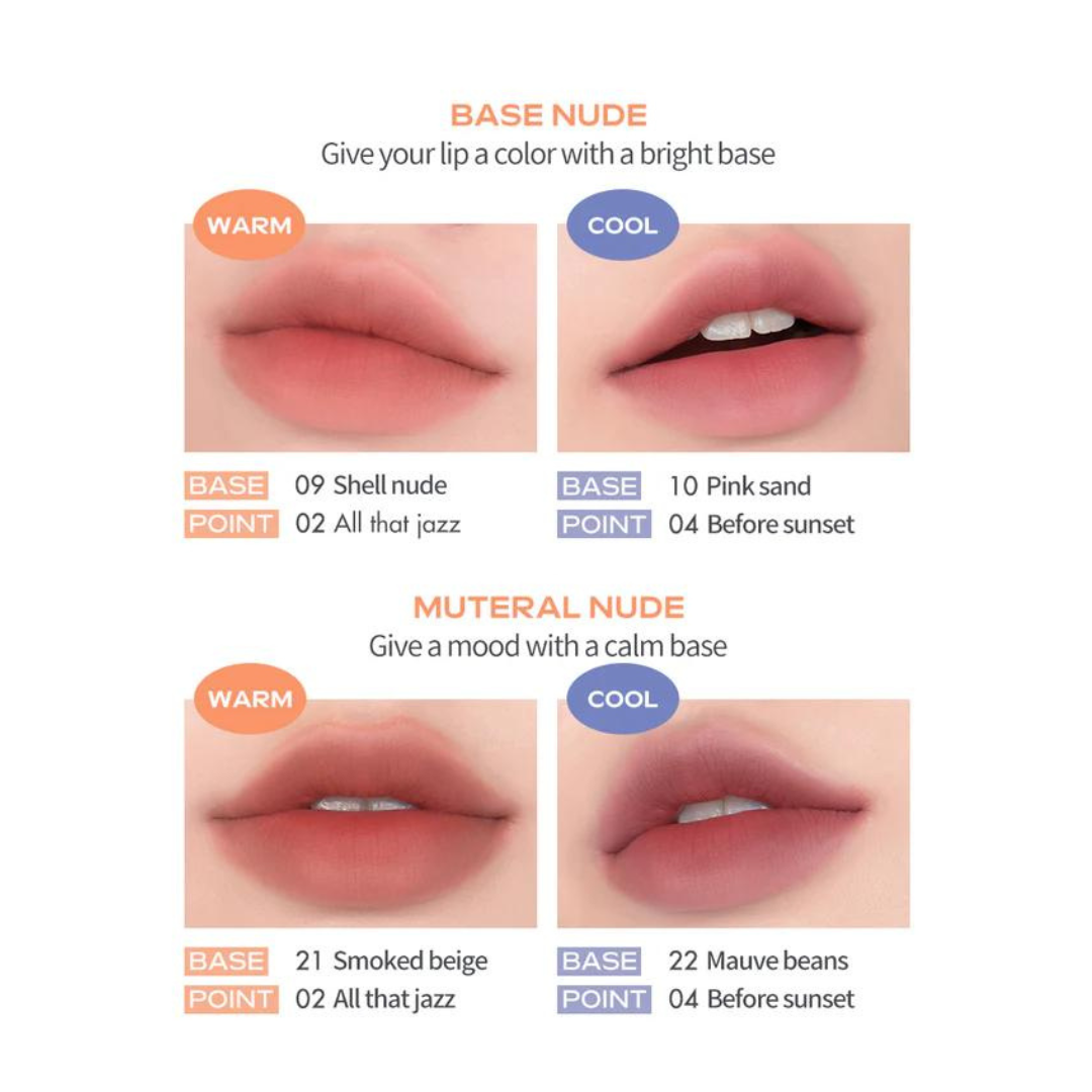 Zero Matte Lipstick Muteral Nudes