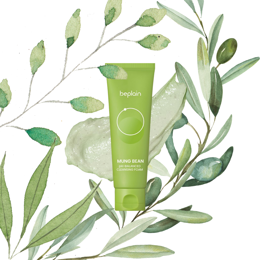 beplain Mung Bean pH-Balanced Cleansing Foam