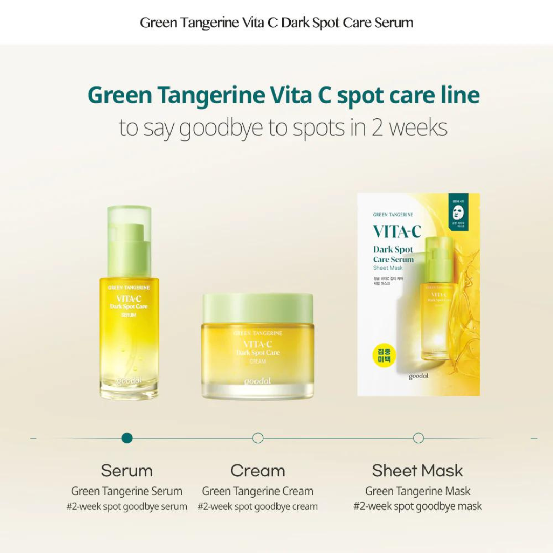 Green Tangerine Vita C Dark Spot Care Serum