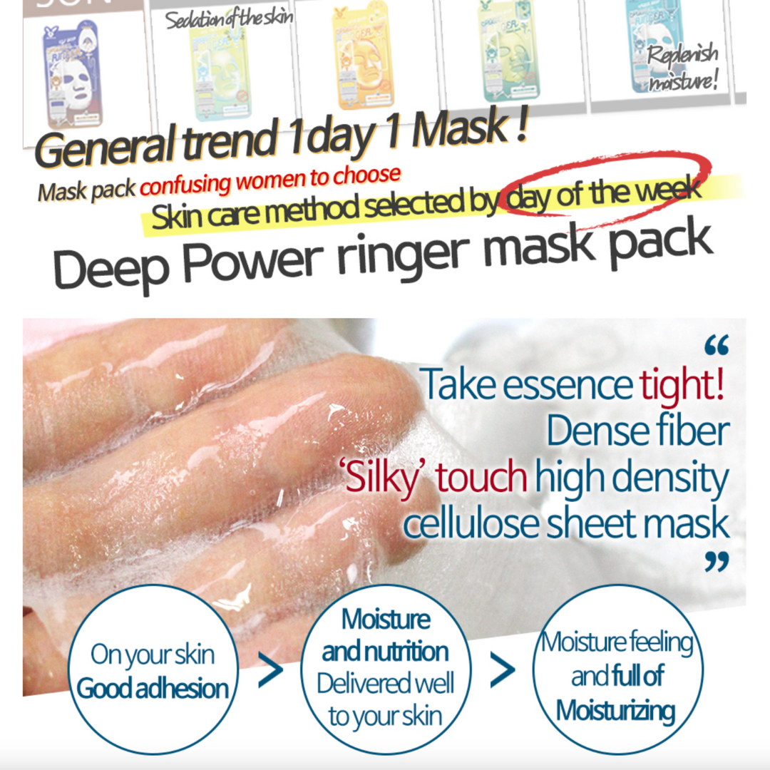 Deep Power Ringer Sheet Mask Vita Deep