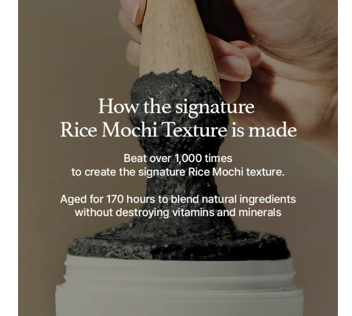 Arencia Black Tea & Yuzu Rice Mochi Cleanser