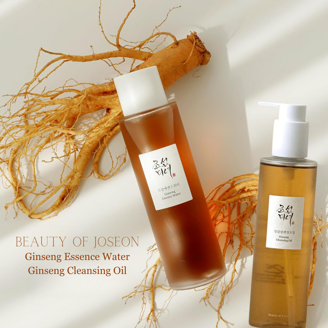 Ginseng Cleansing Oil + Essence Water Set