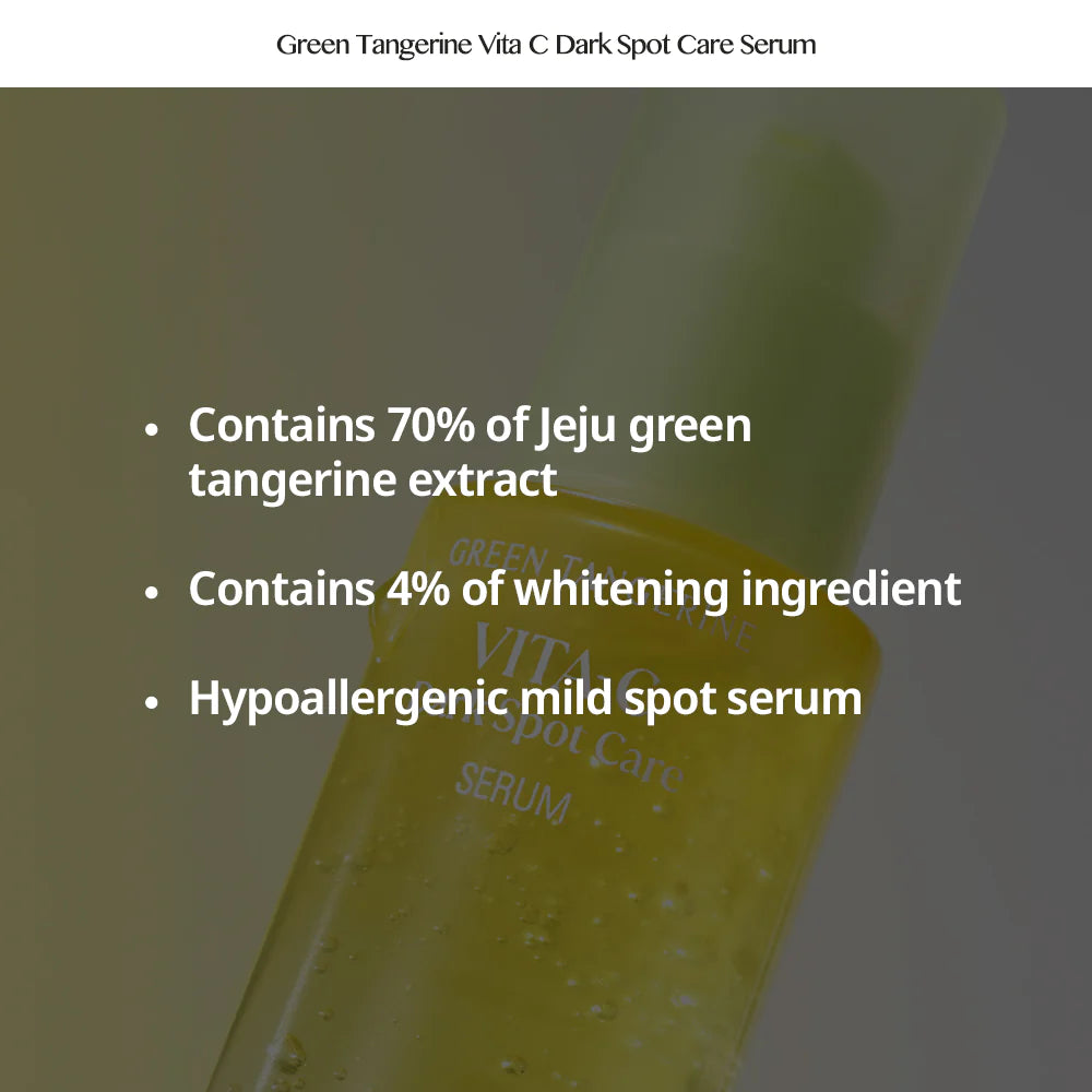 Green Tangerine Vita C Dark Spot Serum + Cream