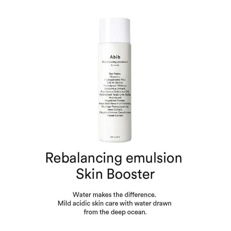 Rebalancing Emulsion Skin Booster