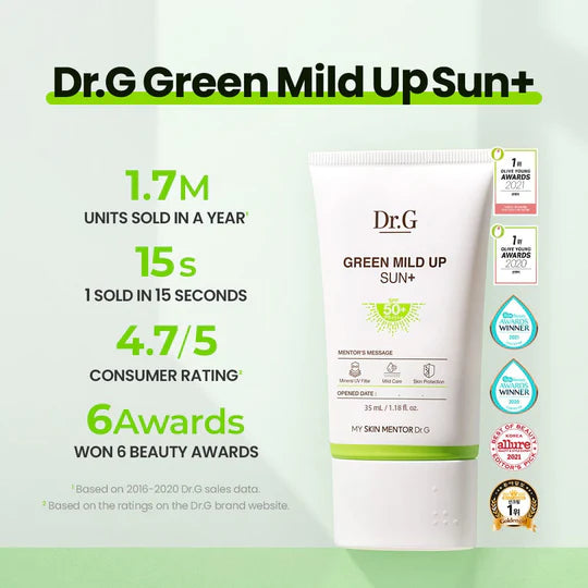 Green Mild Up Sun+ SPF50+ PA++++