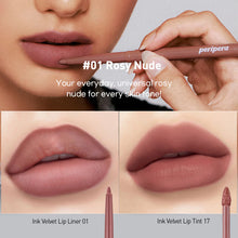 Load image into Gallery viewer, Ink Velvet Lip Tint + Liner Set in Rosy Nude
